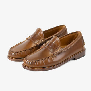 CORDOVAN PENNY LOAFER｜TAN