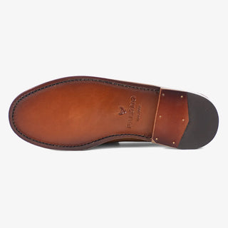 CORDOVAN PENNY LOAFER｜TAN